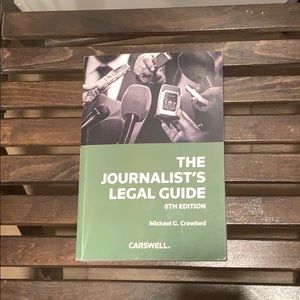 The Journalist’s Legal Guide 6th Edition